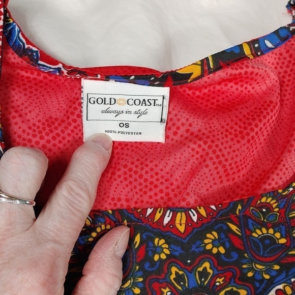 NWT Gold Coast women's one size kaftan - Picture 4 of 12